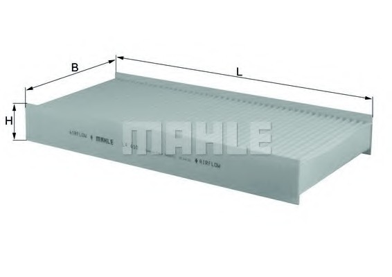 Фільтр, повітря у внутрішньому просторі KNECHT LA410