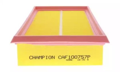 CAF100757P CHAMPION Фильтр воздушный RENAULT /U757 (пр-во CHAMPION)