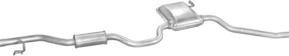 08.55 POLMOstrow Глушитель центр. FORD SIERRA (пр-во Polmostrow)