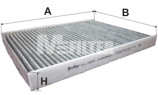 K9084C MFILTER Фільтр салона вугільний