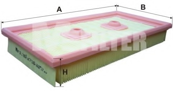 K716 MFILTER Фільтр повітряний SKODA OCTAVIA (пр-во M-filter)