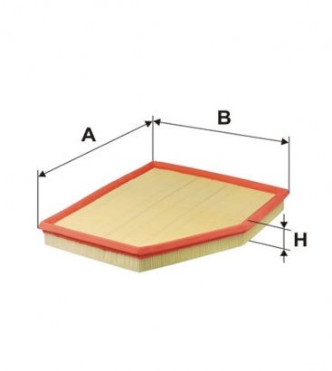 WA9607 WIX-FILTRON Фільтр повітряний BMW WA9607 (пр-во WIX-Filtron)