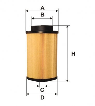 95042E WIX-FILTRON Фільтр топл. 95042E/PE977/1 (пр-во WIX-Filtron)