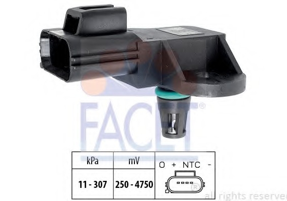 10.3205 FACET Датчик абсолютного давления - MAP Sensor FACET