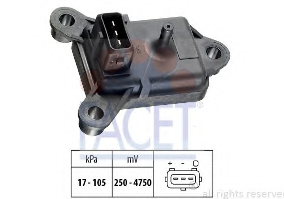 10.3003 FACET Датчик абсолютного давления - MAP Sensor FACET