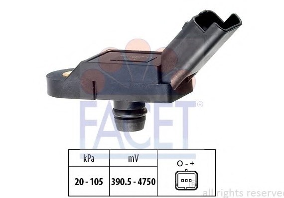 10.3005 FACET Датчик абсолютного давления - MAP Sensor FACET