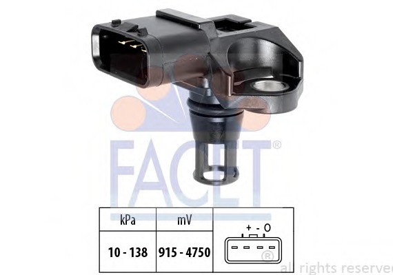 10.3320 FACET Датчик абсолютного давления - MAP Sensor FACET