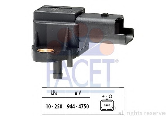 10.3030 FACET Датчик абсолютного давления - MAP Sensor FACET