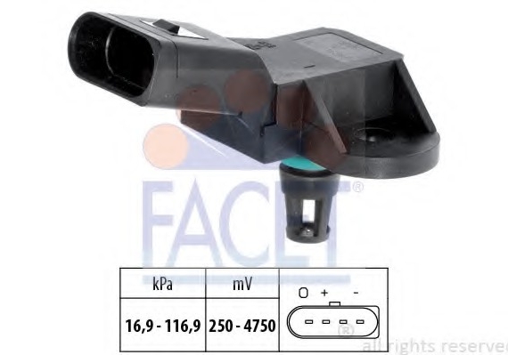 10.3226 FACET Датчик абсолютного давления - MAP Sensor FACET