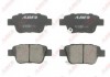 КОЛОДКИ ТОРМ ЗАДН ДИСК 102*44*15 C22031ABE ABE
