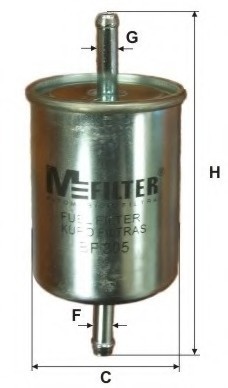BF305 MFILTER Фільтр топл. BMW, OPEL, SKODA (пр-во M-filter)