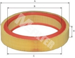 A117 MFILTER Фильтр воздушный RENAULT CLIO (пр-во M-filter)