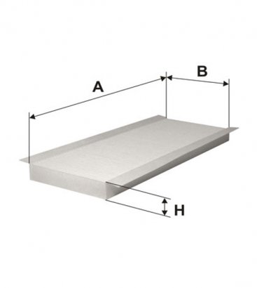 WP9096 WIX-FILTRON Фільтр салону WP9096/K1113 (пр-во WIX-Filtron)