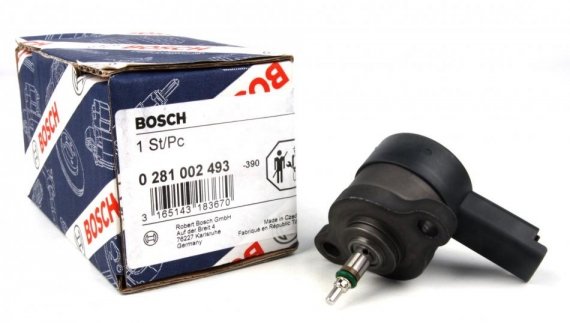 0 281 002 493 BOSCH Редукційний клапан, Common-Rail-System BOSCH