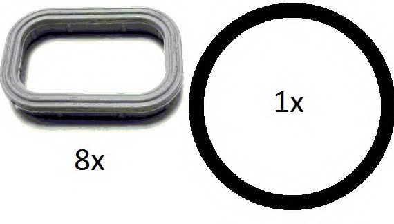 052.110 ELRING (Germany) Комплект прокладок, впускной коллектор ELRING