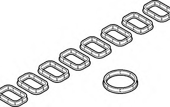 280.350 ELRING (Germany) Комплект прокладок, впускной коллектор ELRING