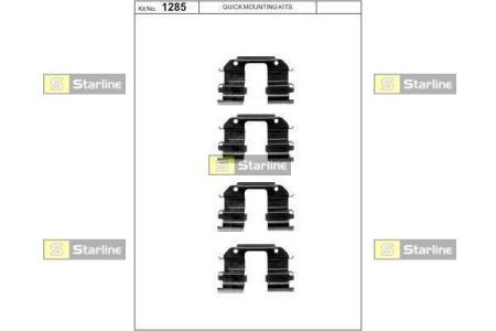 BD PR06 Starline Ремонтный комплект тормозных колодок STARLINE