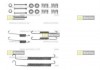 BC PR21 Starline Ремонтний комплект гальмівних колодок STARLINE (фото 2)