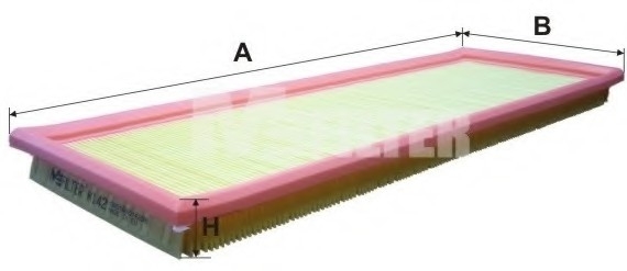 K142 MFILTER Фільтр повітряний FORD Escort (пр-во M-filter)