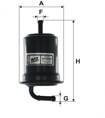 WF8085 WIX-FILTRON Фильтр топл. WF8085/PP887 (пр-во WIX-Filtron)