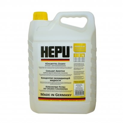 P999-YLW-005 HEPU Антифриз HEPU G11 FULL YELLOW (Канистра 5л)