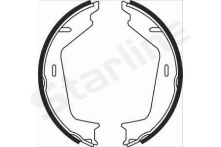 Фото тормозные колодки барабанные, к-кт. STARLINE BC 01036 Starline BC 01036 Starline Тормозные колодки барабанные, к-кт. STARLINE