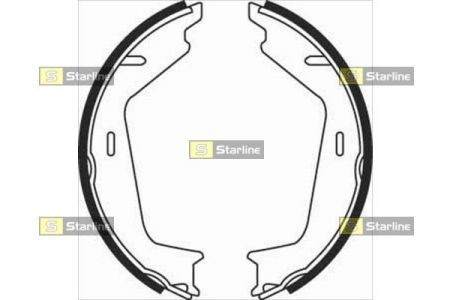 BC 08260 Starline Гальмівні колодки барабанні, к-кт. STARLINE