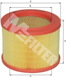 A289 MFILTER Фильтр воздушный CITROEN ZX (пр-во M-filter)