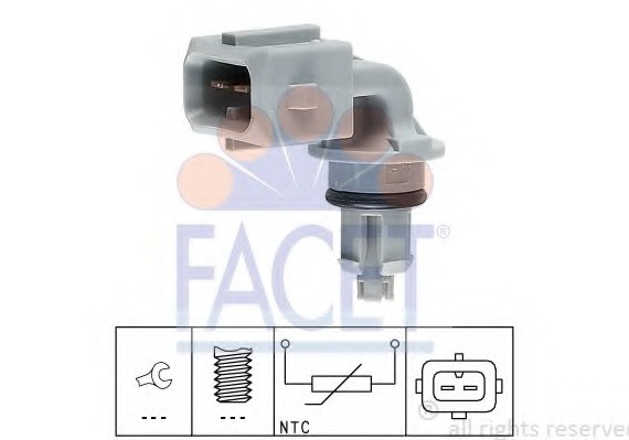 10.4005 FACET Датчик температуры впускаемого воздуха FACET