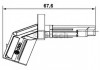 0 265 007 928 BOSCH Датчик частоти обертання коліс (пр-во Bosch) (фото 6)