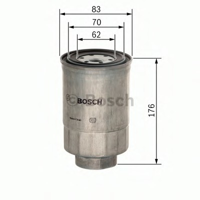 F 026 402 071 BOSCH Фильтр топл. RENAULT (TRUCKS) (пр-во BOSCH)