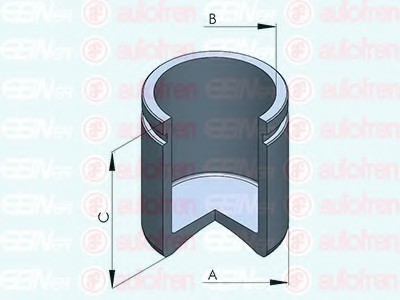 D0 25326 AUTOFREN SEINSA Поршень гальмівного супорта AUTOFREN (SEIN)