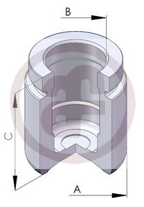 D0 25125 AUTOFREN SEINSA Поршень тормозного суппорта AUTOFREN (SEIN)