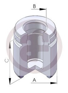 D0 2577 AUTOFREN SEINSA Поршень тормозного суппорта AUTOFREN (SEIN)