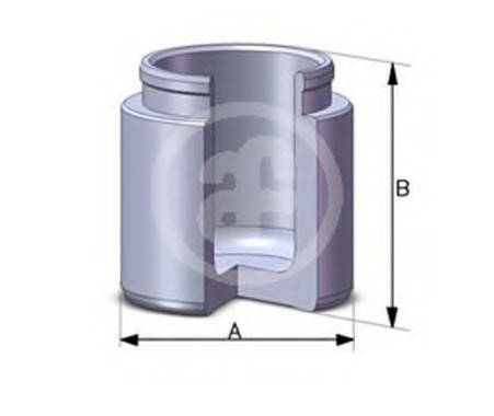 D0 2552 AUTOFREN SEINSA Поршень гальмівного супорта AUTOFREN (SEIN)
