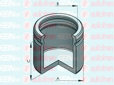D0 25548 AUTOFREN SEINSA Поршень тормозного суппорта AUTOFREN (SEIN)