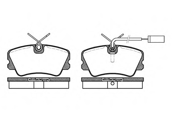 225912 ROADHOUSE Гальмівні колодки дискові Гальмівні колодки дискові