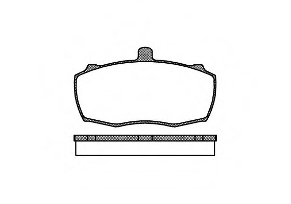 215900 ROADHOUSE Колодки гальмівні дискові, к-кт. ROADHOUSE