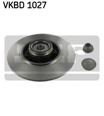 VKBD 1027 SKF Гальмівний диск з підшипником VKBD 1027 SKF