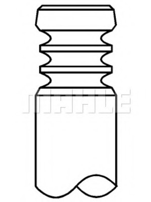 029 VE 30528 000 MAHLE Клапан VAG IN 1,2/1,6 16V d6 (пр-во Mahle)