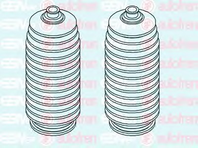 D9 151C AUTOFREN SEINSA Пыльник рулевого механизма AUTOFREN (SEIN)