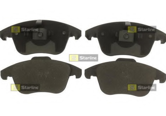 BD S750 Starline Колодки гальмівні дискові, к-кт. STARLINE