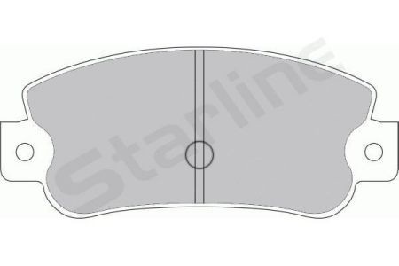 BD S073 Starline Колодки тормозные дисковые, к-кт. STARLINE