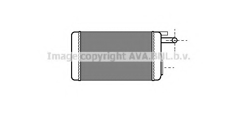 FTA 6106 AVA COOLING Радиатор печки [OE. 7590678 / 7582699] AVA