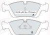 Колодка торм. BMW передн. (пр-во Intelli) D720E