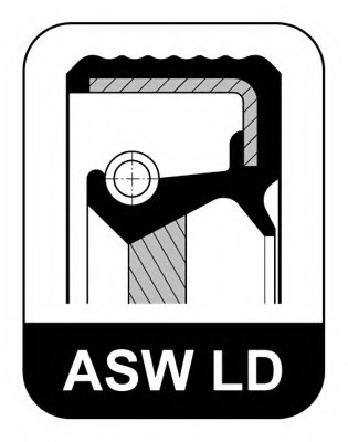 Уплотняющее кольцо, коленчатый вал ELRING 763.136