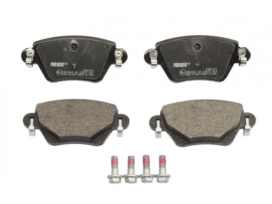 Колодки тормозные дисковые, к-кт. FERODO FDB1416
