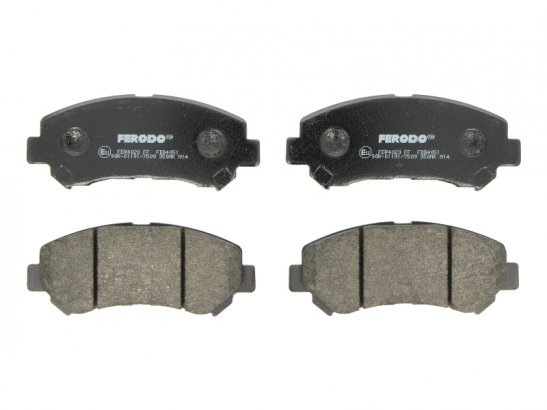 FDB4051 FERODO (Германия) Колодки тормозные дисковые, к-кт. FERODO
