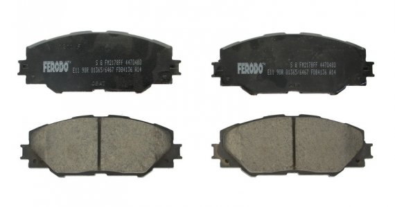 FDB4136 FERODO (Германия) Колодки тормозные дисковые, к-кт. FERODO