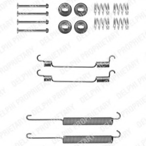 Фото монтажний комплект колодки LY1302 DELPHI LY1302 DELPHI LY1302 DELPHI Монтажний комплект колодки LY1302 DELPHI